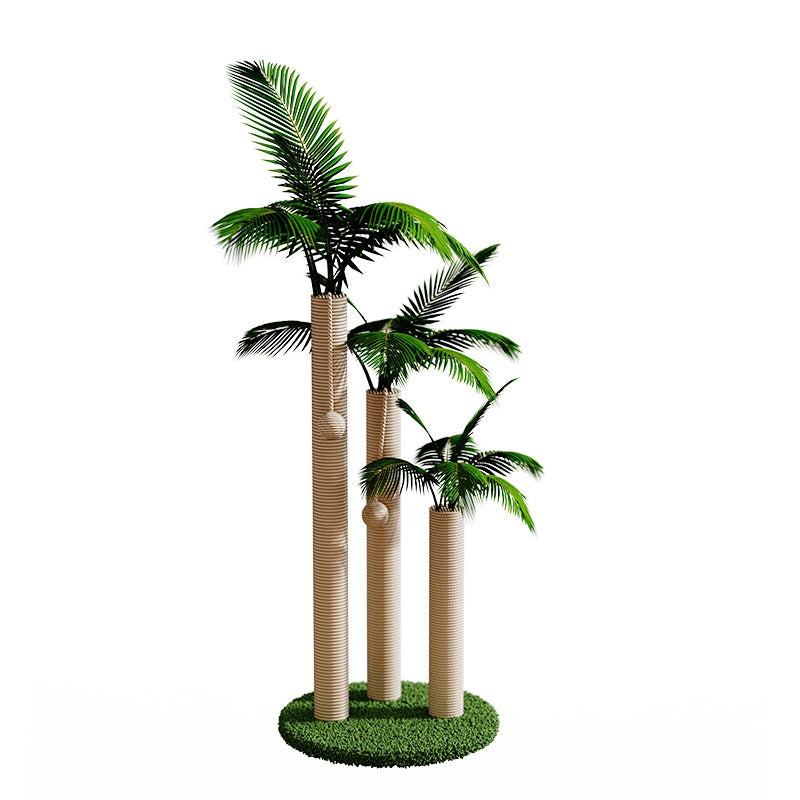 Cat Scratching Post, Cat Climbing Frame, Hemp Rope Cat Scratching Board, Vertical Boredom-Relief Pet Supplies, Cross-Border Hot-Selling Cat Climbing Frame, DIY Materials