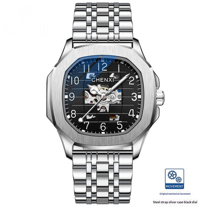High-end Square Mechanical Mens Watch