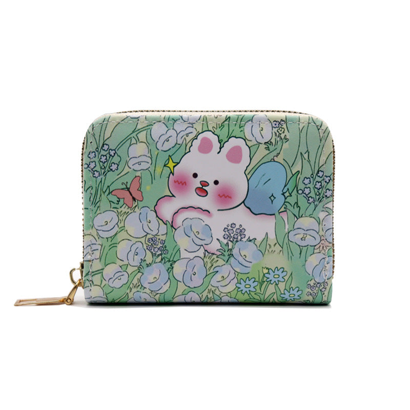 Summer Instagram-style Organ Card Holder Small Coin Purse For Women