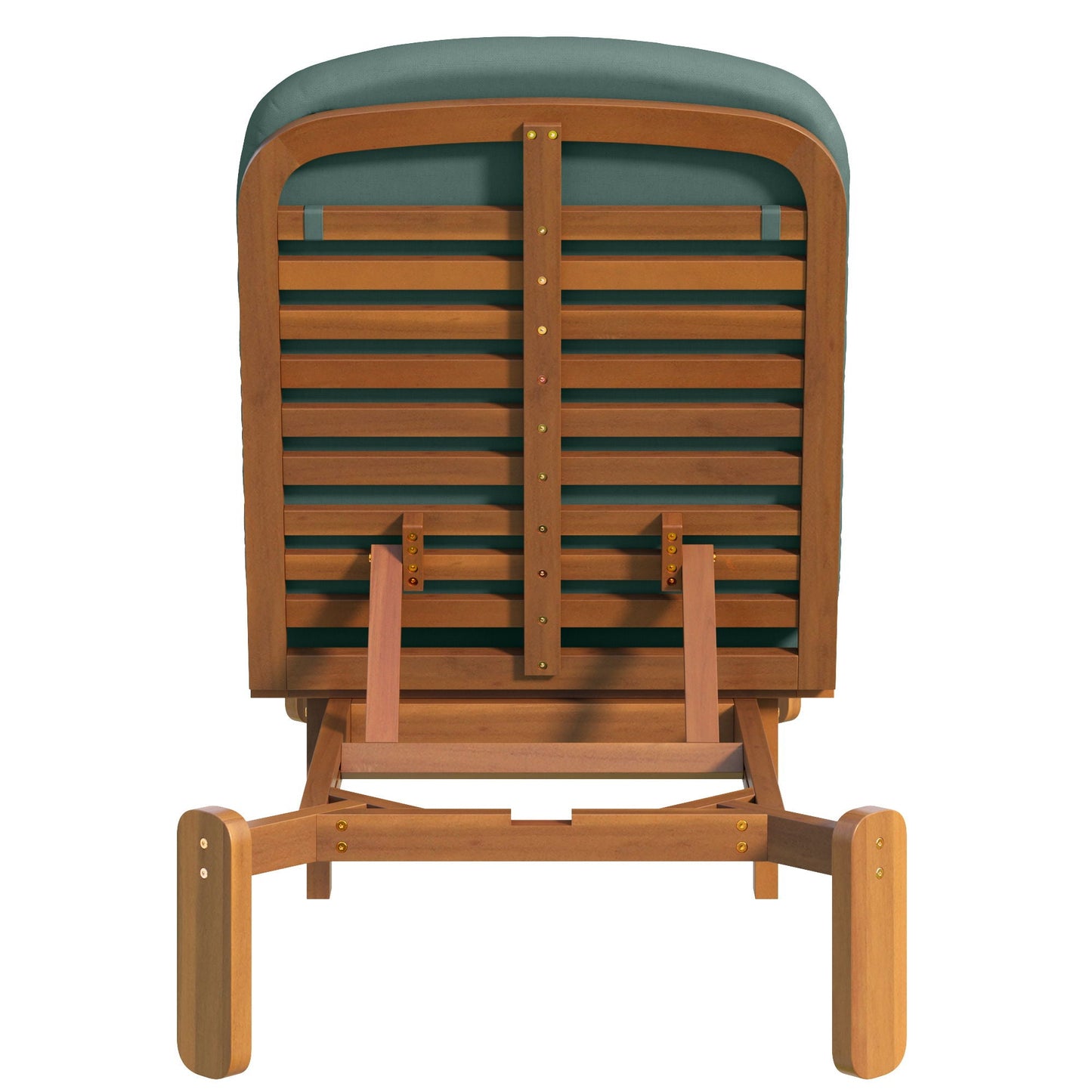 Outdoor Chaise Lounge With Adjustable Backrest