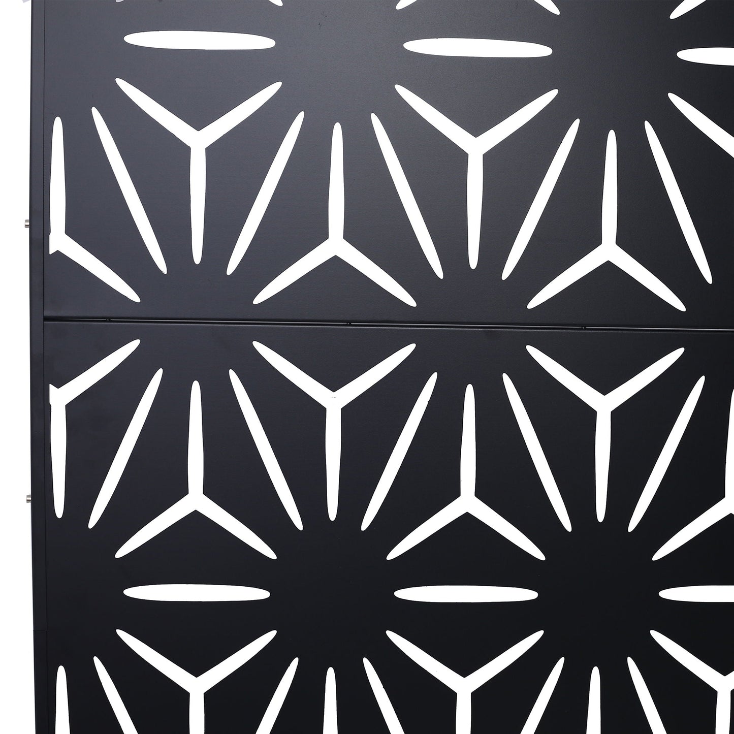 Outdoor & Indoor Metal Privacy Screen, Freestanding Decorative Panels