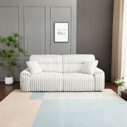 Jaya - Power Motion Sofa With Sleeper & USB Port - Mondo Gray Corduroy