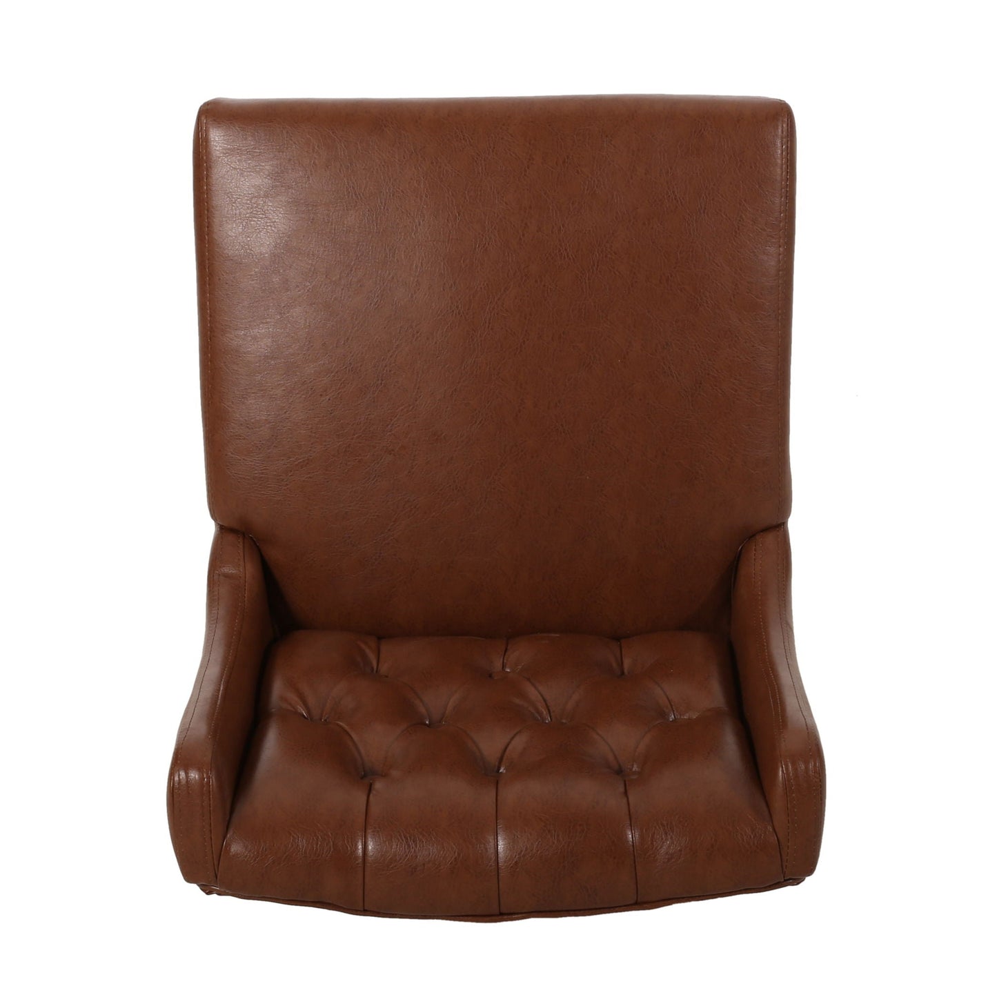 Solstara Upholstered Dining Barstool with Button Tufted and Wing Back