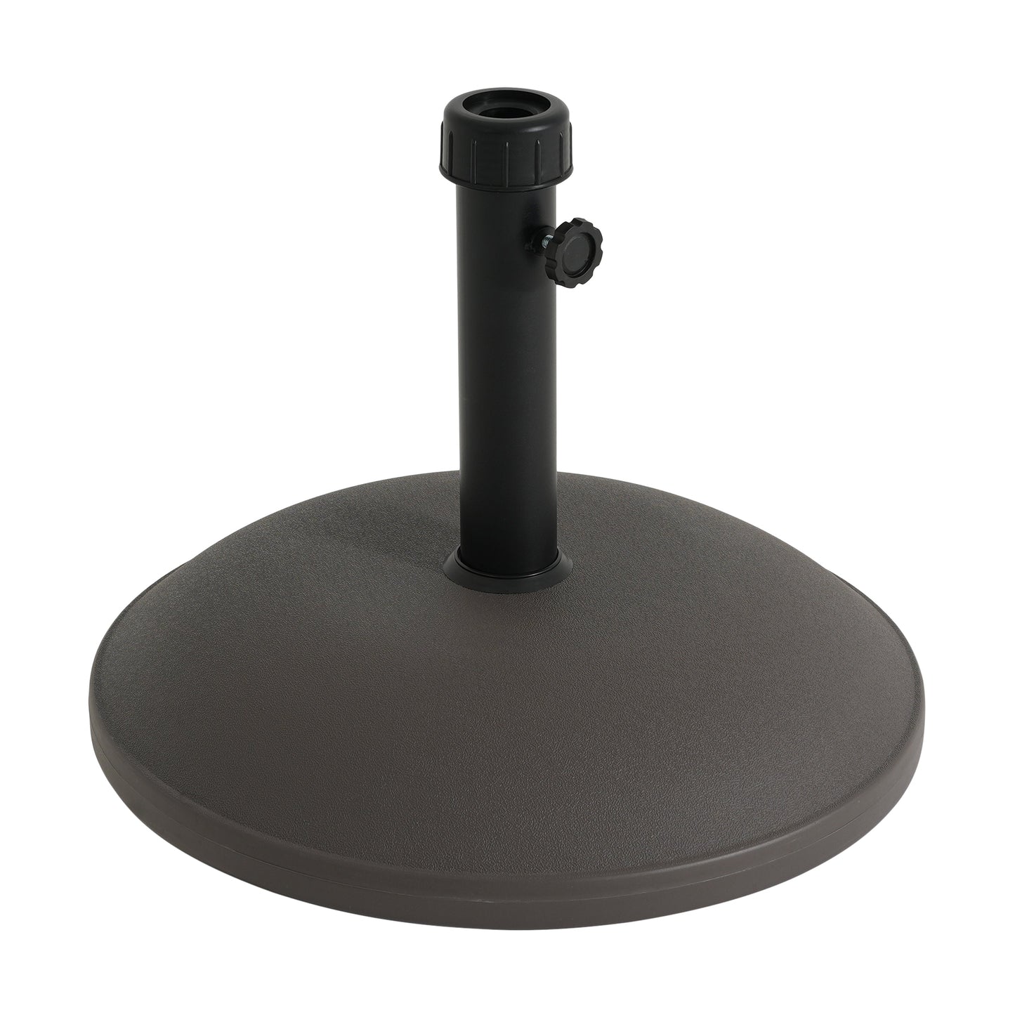 Ander Outdoor 68-Pound Round Umbrella Base - Brown