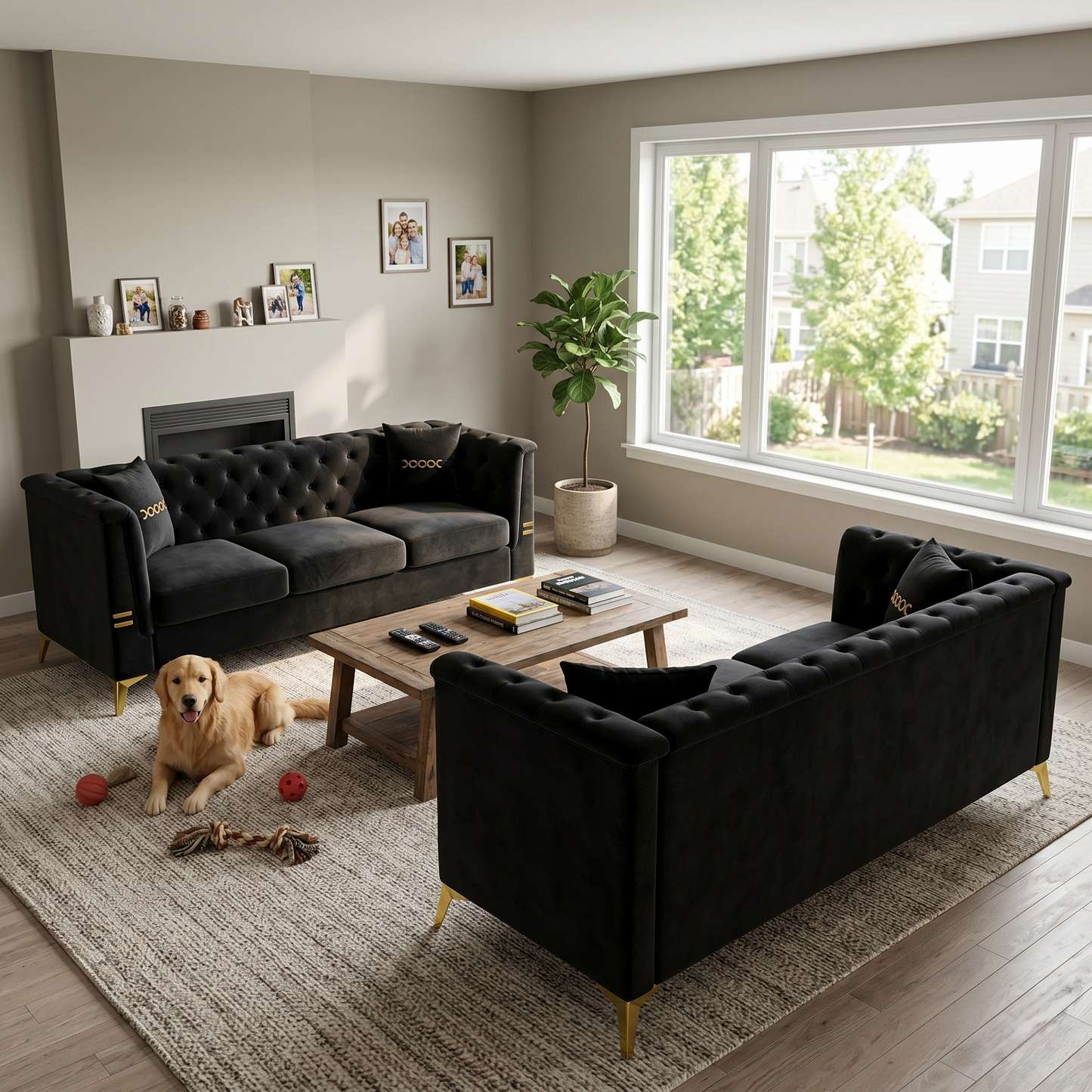 FX-P83-2PC Sofa Set by KUNHE GmbH