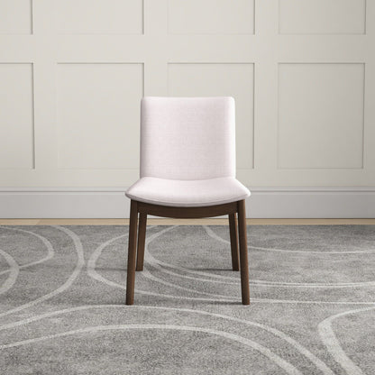Laura - Mid-Century Modern Solid Wood Dining Chair (Set of 2)