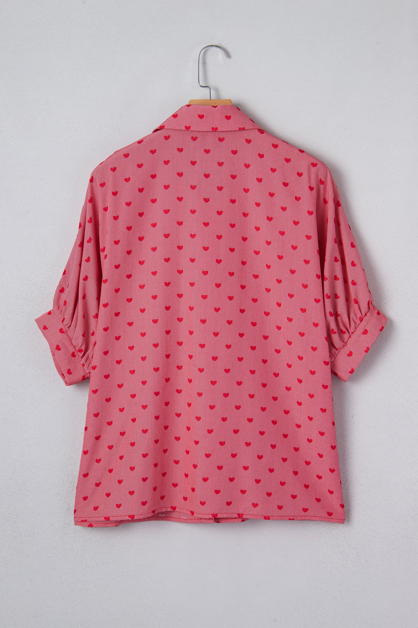 Charlie Sleeve Loose Valentine Shirt