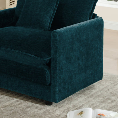 Oversized U Shape Sofa with Ottomans