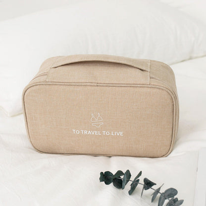 Oxford cloth underwear and socks storage bag, modern simple and fashionable large-capacity convenient finishing bag, underwear storage bag