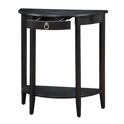 Justino II - Console Table - Black