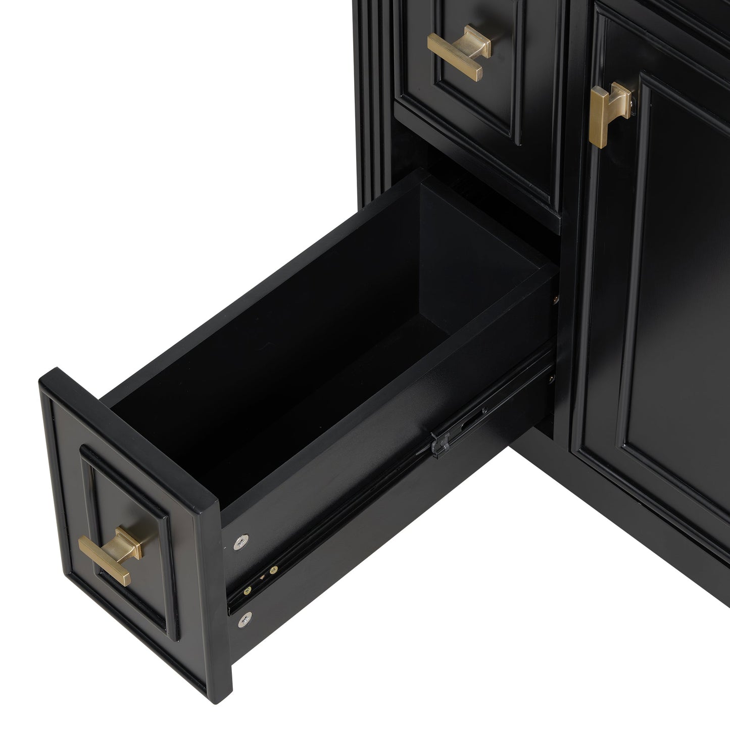 24-Inch Bathroom Vanity with Sink and Solid Wood Cabinet
