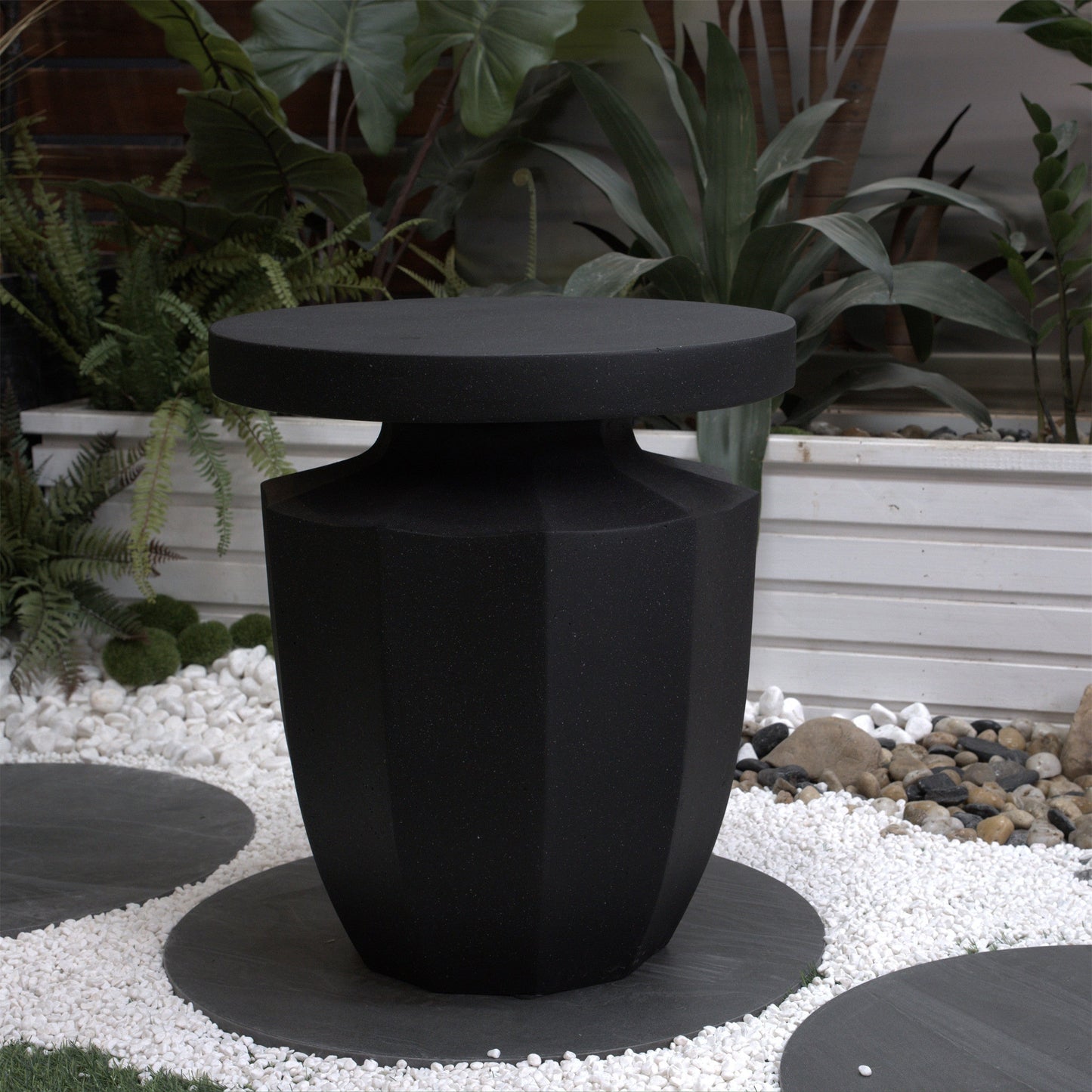 Decorative Garden End Table