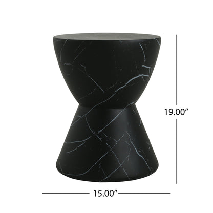 Outdoor Lightweight Concrete Side Table
