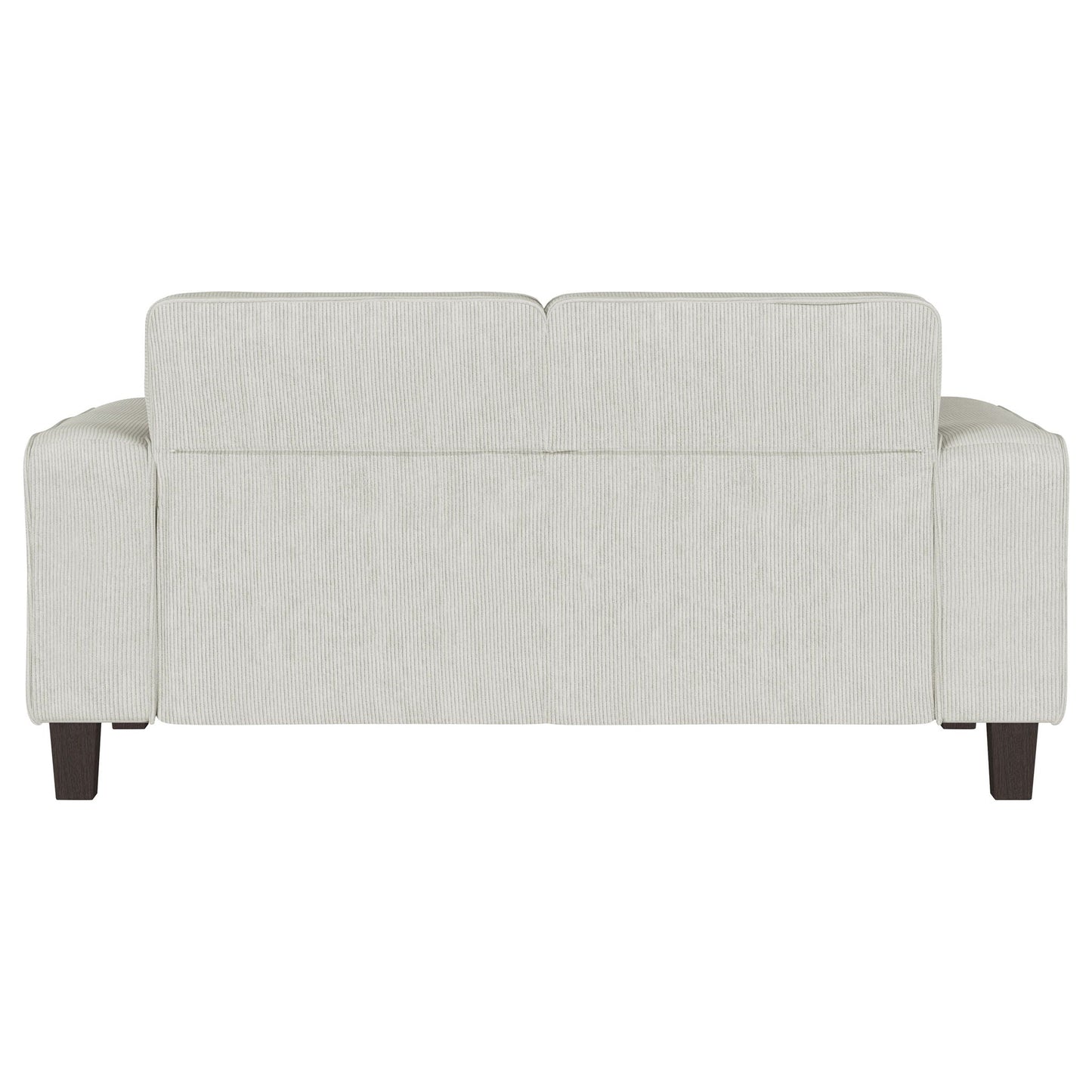 Xana - Track Arm Tufted Loveseat - Greige