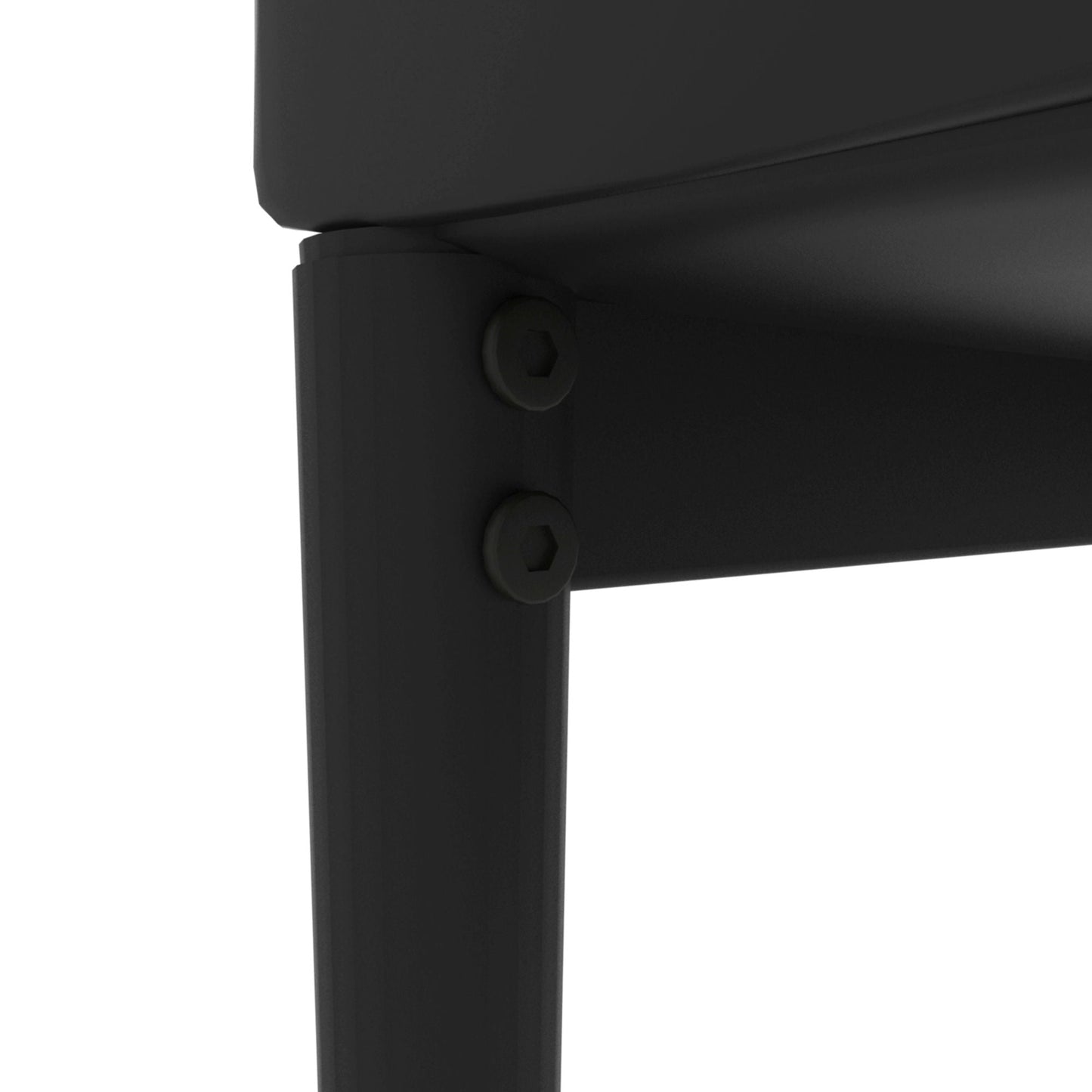 Modern Dining Chair With Diamond Design