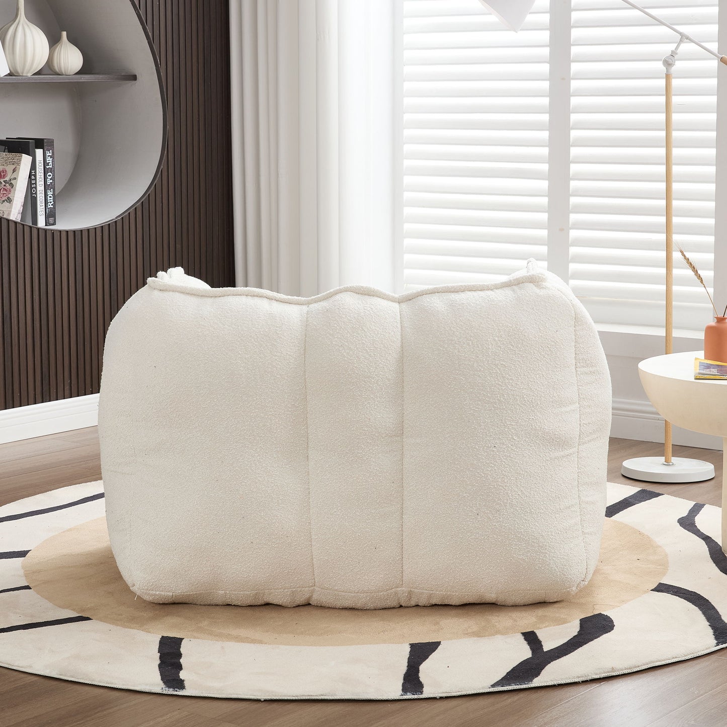 Soft Bean Bag Chair With High Resilient Foam