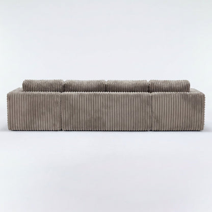 U-Shape Modular Sectional Sofa For Living Room
