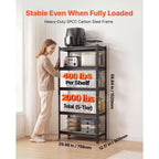 5-Tier Adjustable Storage Shelves