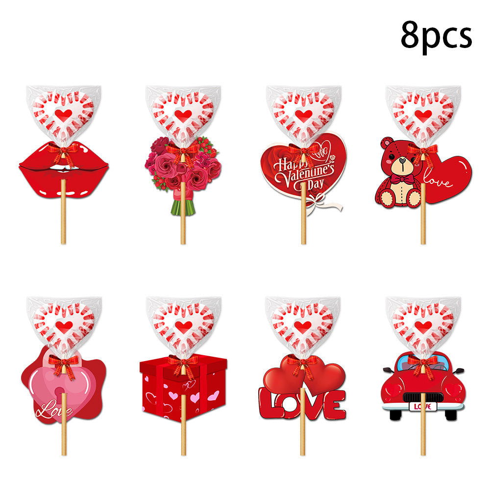Valentine's Day Decoration Love Card Holder Gift Party Supplies