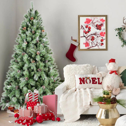 6FT Christmas Tree with 66 Pine Cones