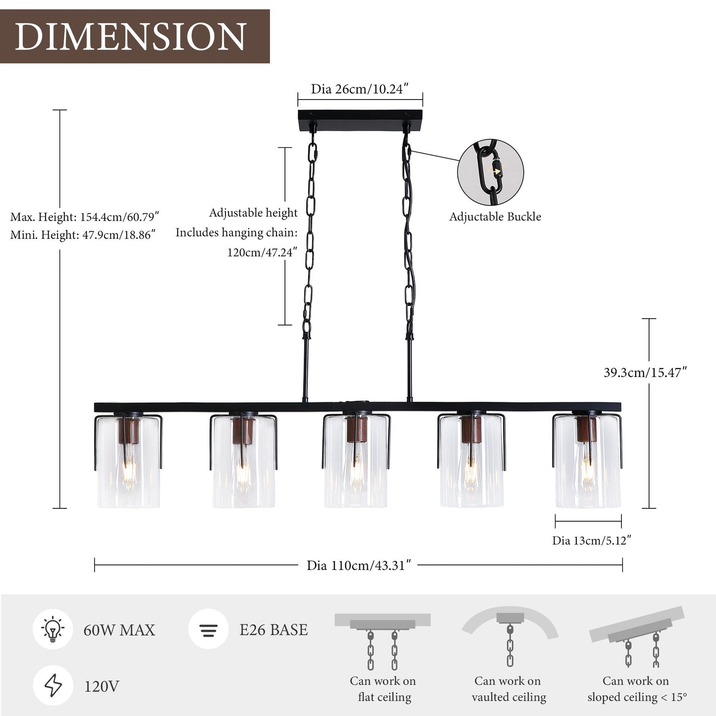 Adjustable Pendant Lighting