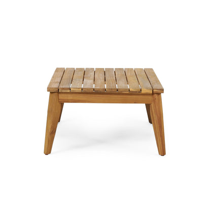 Hueber Outdoor And Rope 4 Seater Chat Set With Cushions - Teak