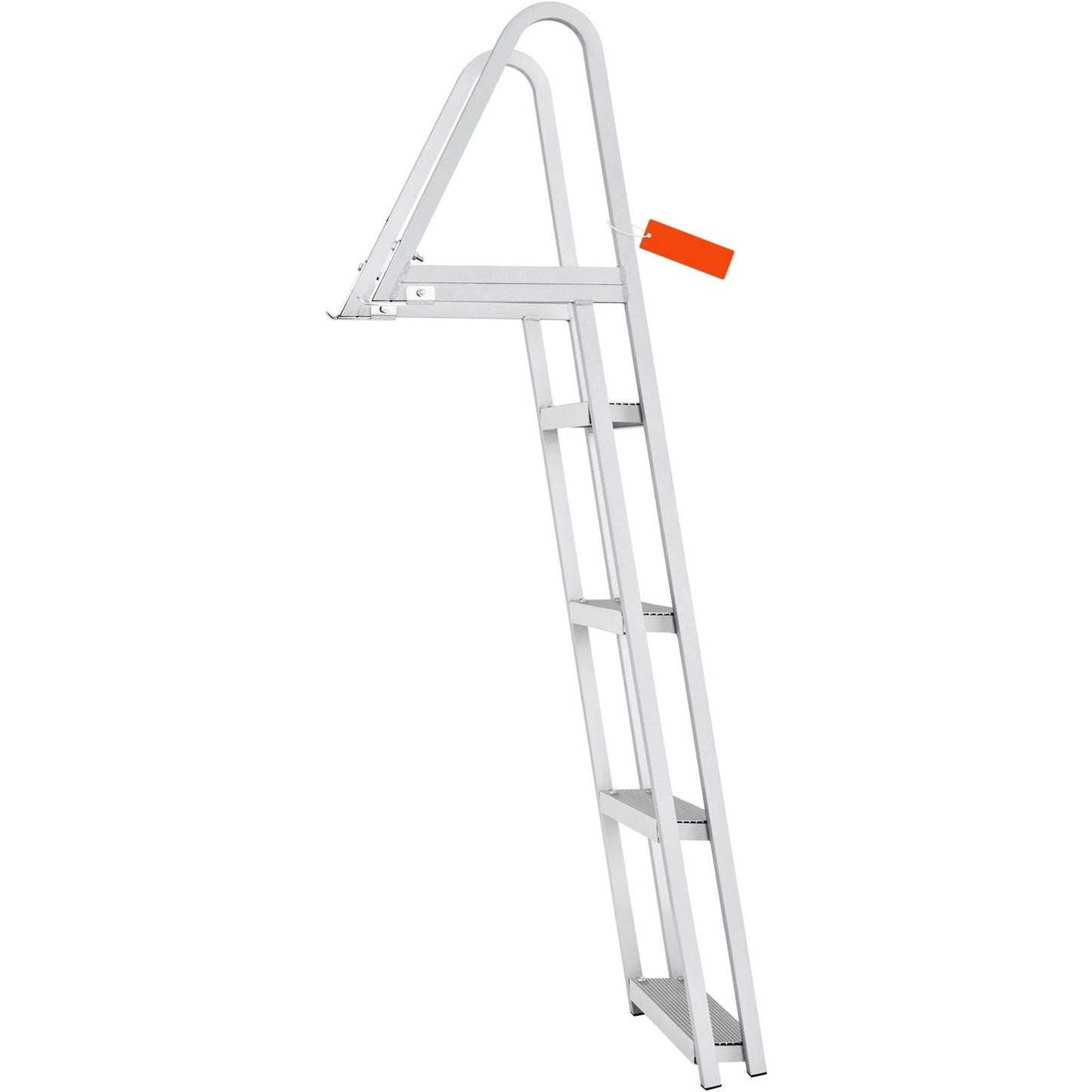 Dock Ladder, Removable 4 Steps, 350 lbs Load Capacity