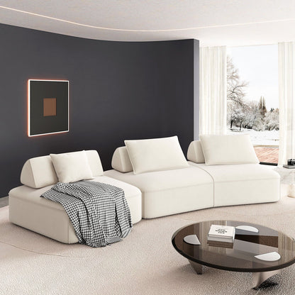 Modern Luxury Oversized Modular Sectional Sofa Set