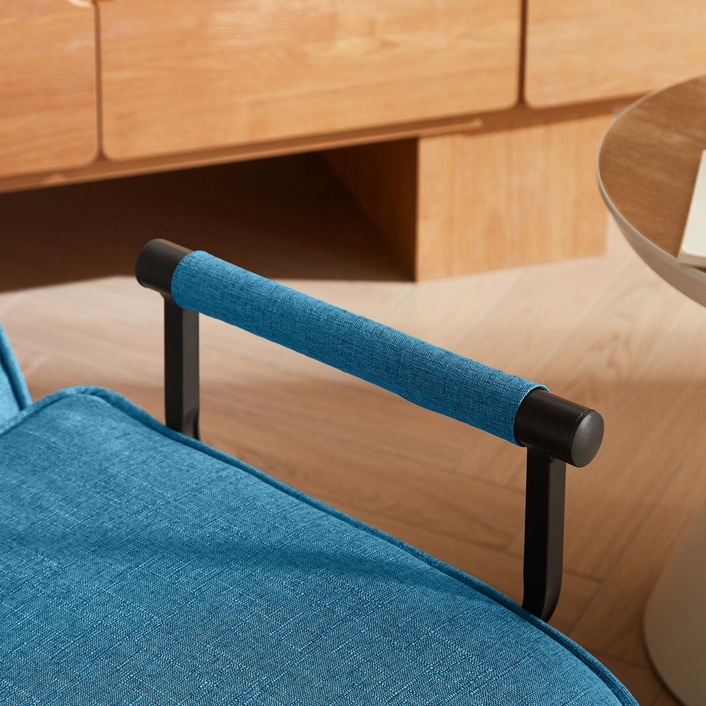 Convertible 5 In 1 Folding Chair Bed With Adjustable Backrest & Pillow