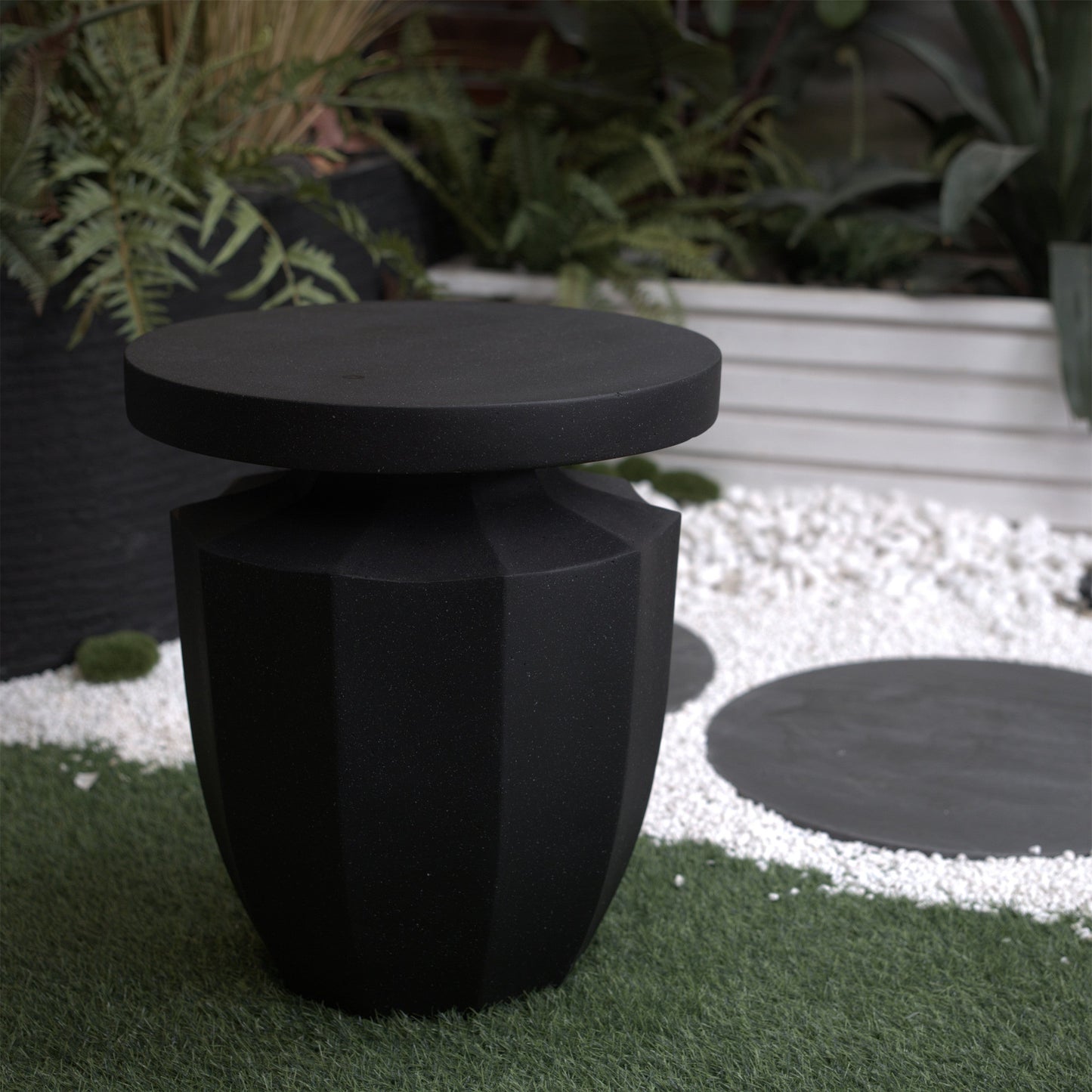 Decorative Garden End Table