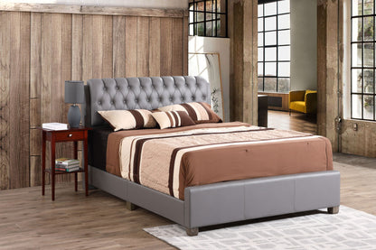 Tufted Upholstered Bed