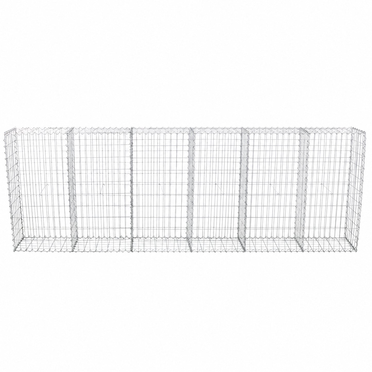 Galvanized Steel Gabion Basket with Dividers