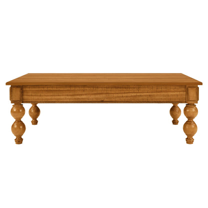 Rectangular Wooden Coffee Table with Storage Drawer