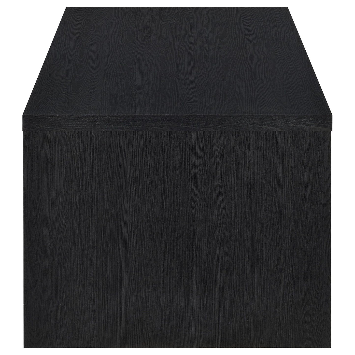 Canyon - Lift Top Table With Dual Drawers Storage Solution - Black
