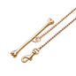Stainless Steel Leash Pet Supplies Outdoor Dog Walking Metal Bone Shaped Handle Traction Chain