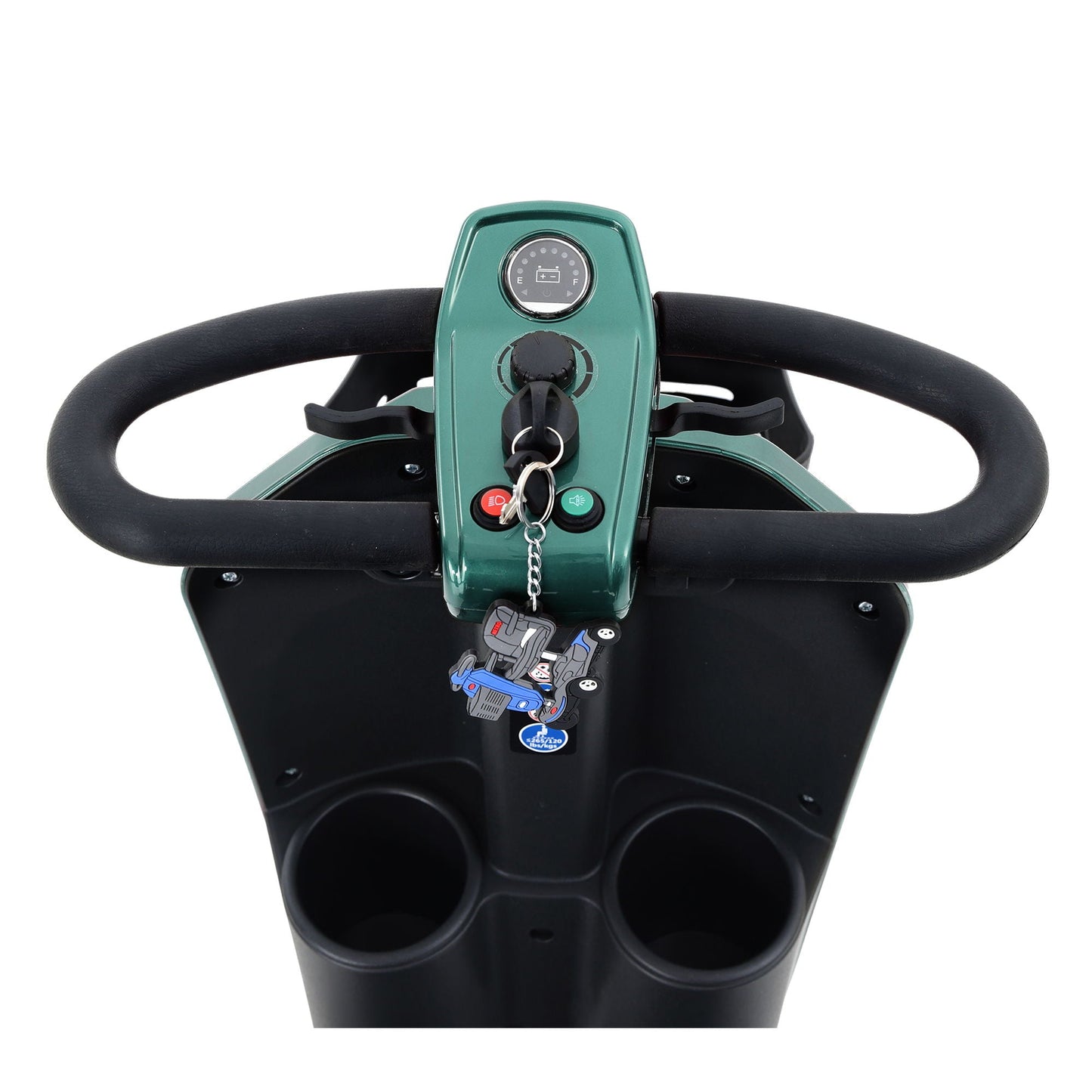 Max Plus - 4 Wheels Outdoor Compact Mobility Scooter With 2 Pieces X 20Ah Lead Acid Battery, 16 Miles, Cup Holders & USB Charger Port