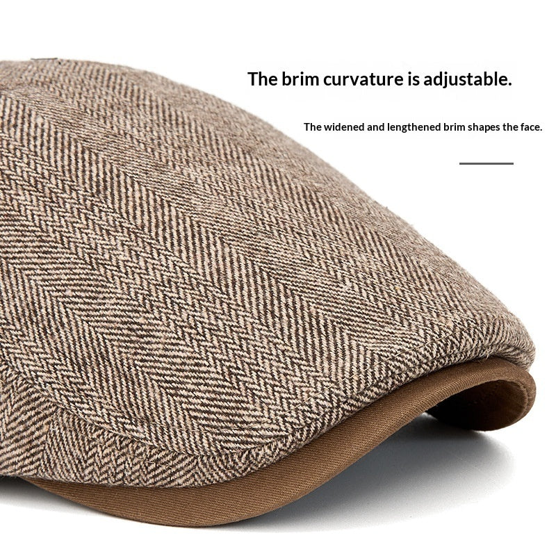 Mens Beret With A Large Head Circumference