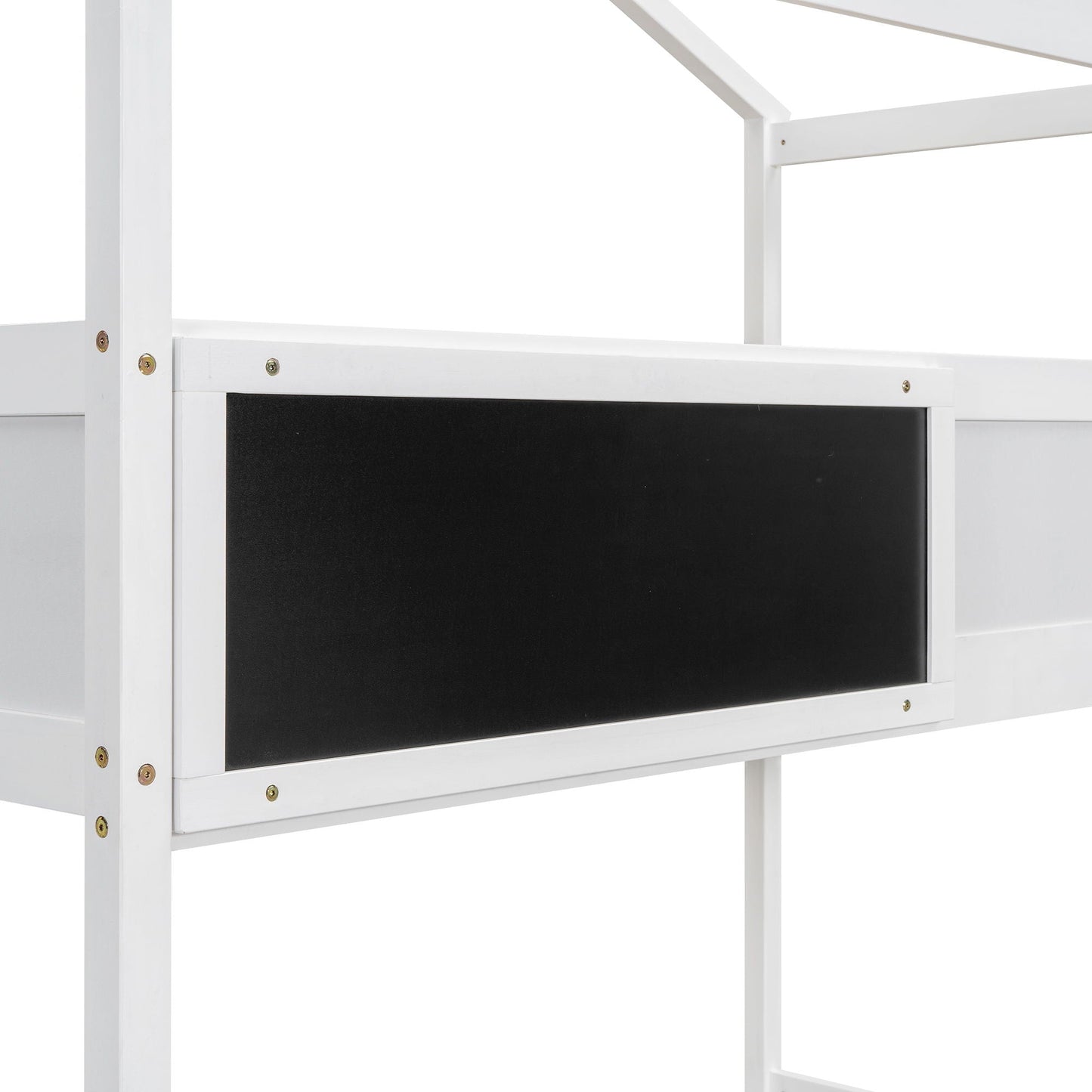 House Style Bunk Bed With Storage Staircase And board
