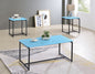 GT 3 Piece Carbon Fiber Wrap Coffee Table And End Table Set