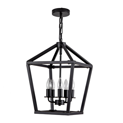 Farmhouse Lantern Chandelier 5-Light