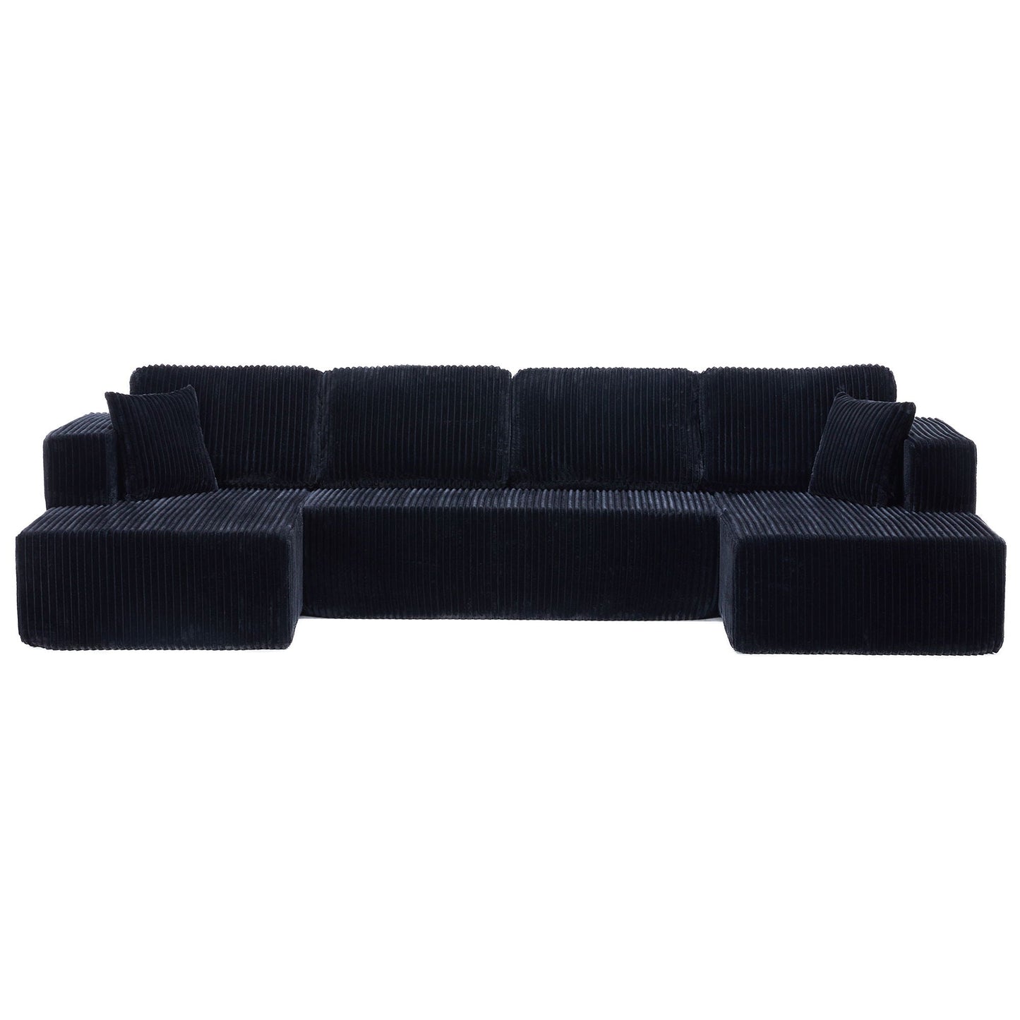 U-Shape Modular Sectional Sofa For Living Room