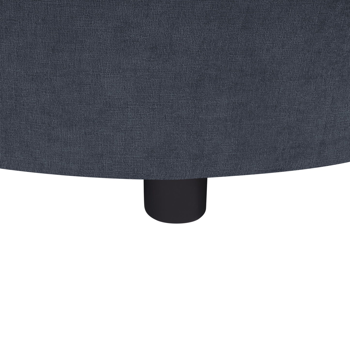 Modern L-Shaped Sectional Sofa With Curved Chaise, USB Ports, And Side Storage Pockets