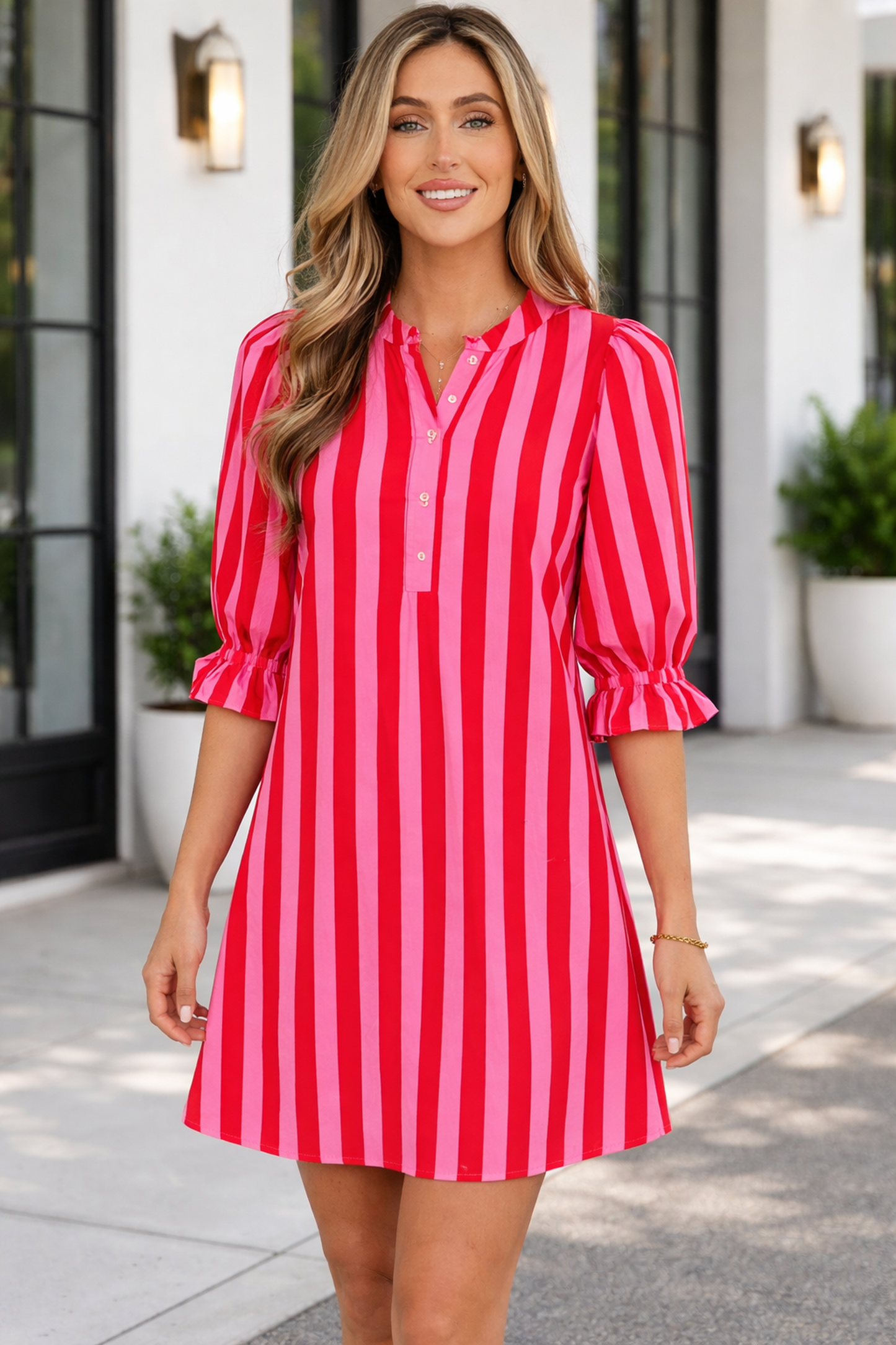 Rosemary Sleeve Loose Mini Dress
