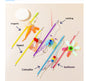 Cat Teaser Wand Toy With Shiny, Reflective Plastic Pieces