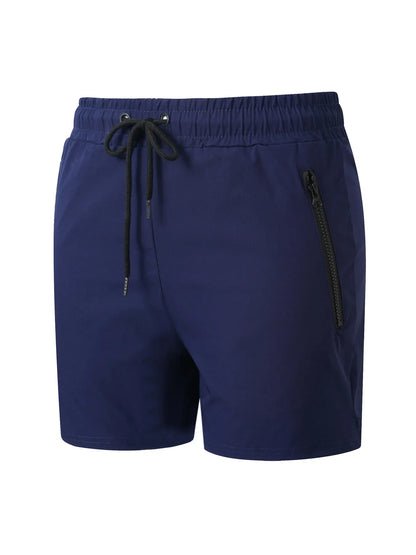 Men’s Plus Active Drawstring Shorts with Pockets