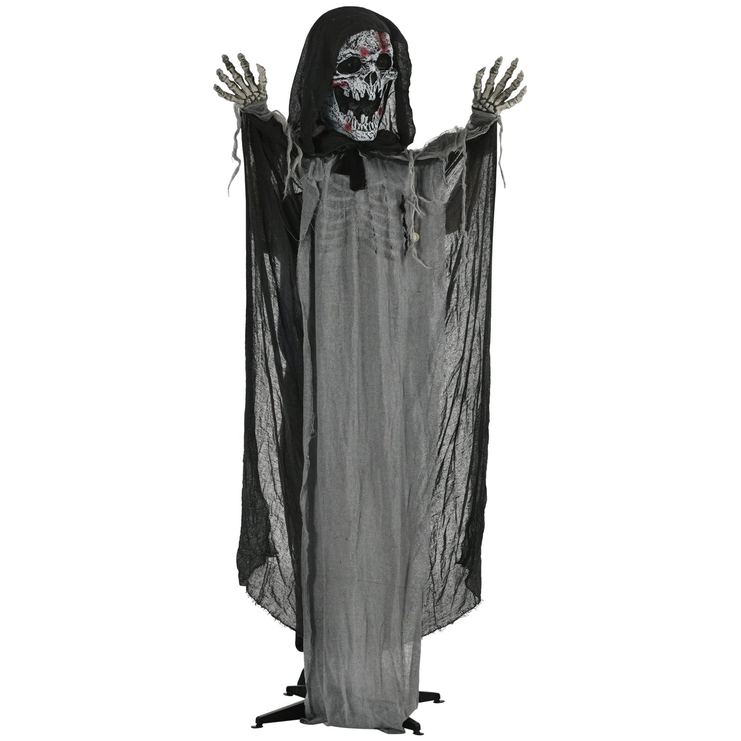 74" Animated Skeleton Witch of the Haunted Hollow