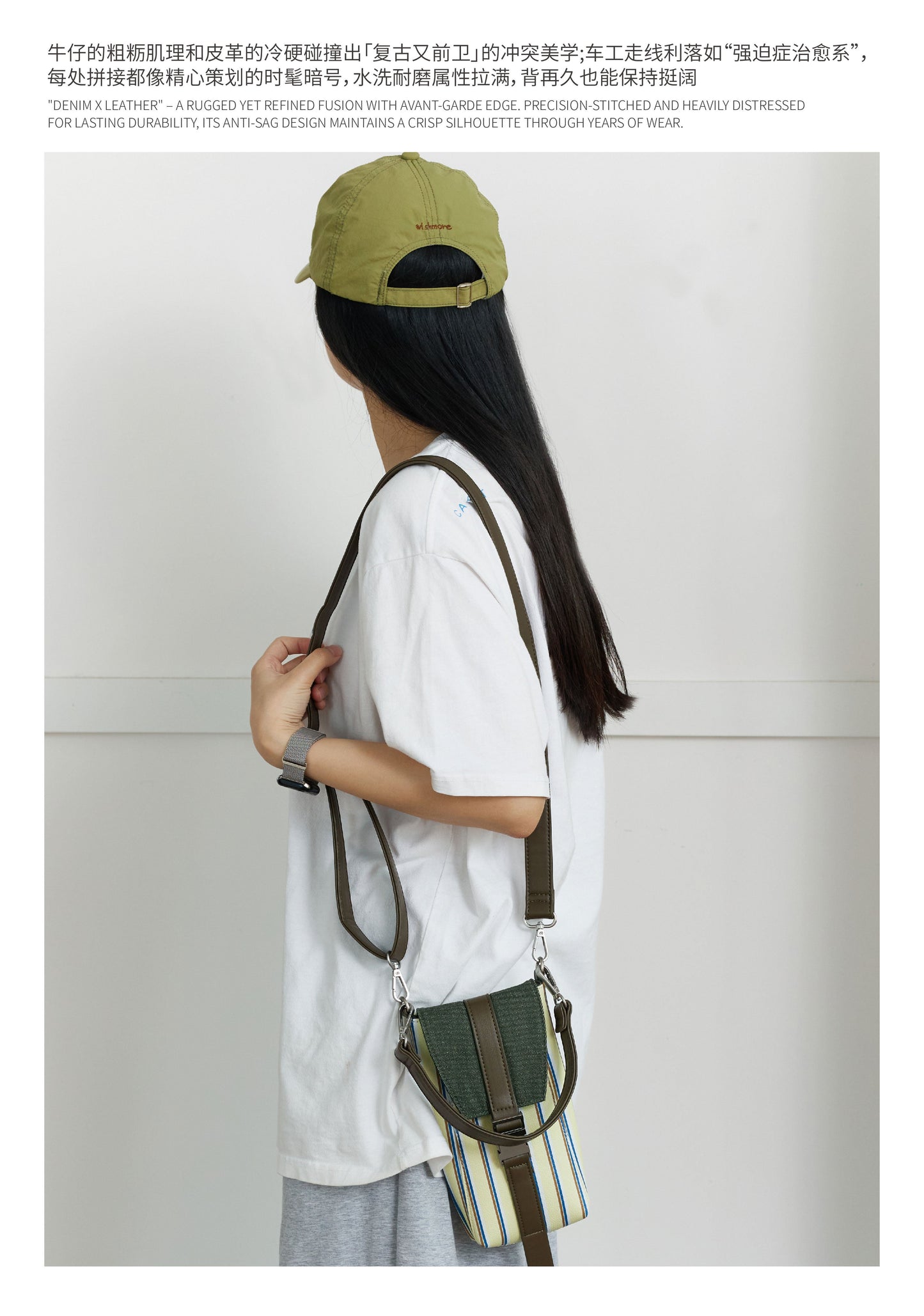 Striped Phone Bag, Cartoon Cute Handbag, Women's Small Square Bag, Crossbody Bag, Fashionable And Portable, Men's And Women's Styles