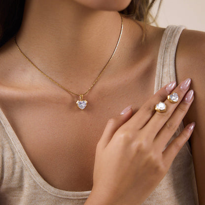 Fancy Cut Zircon Stud Earrings Collection