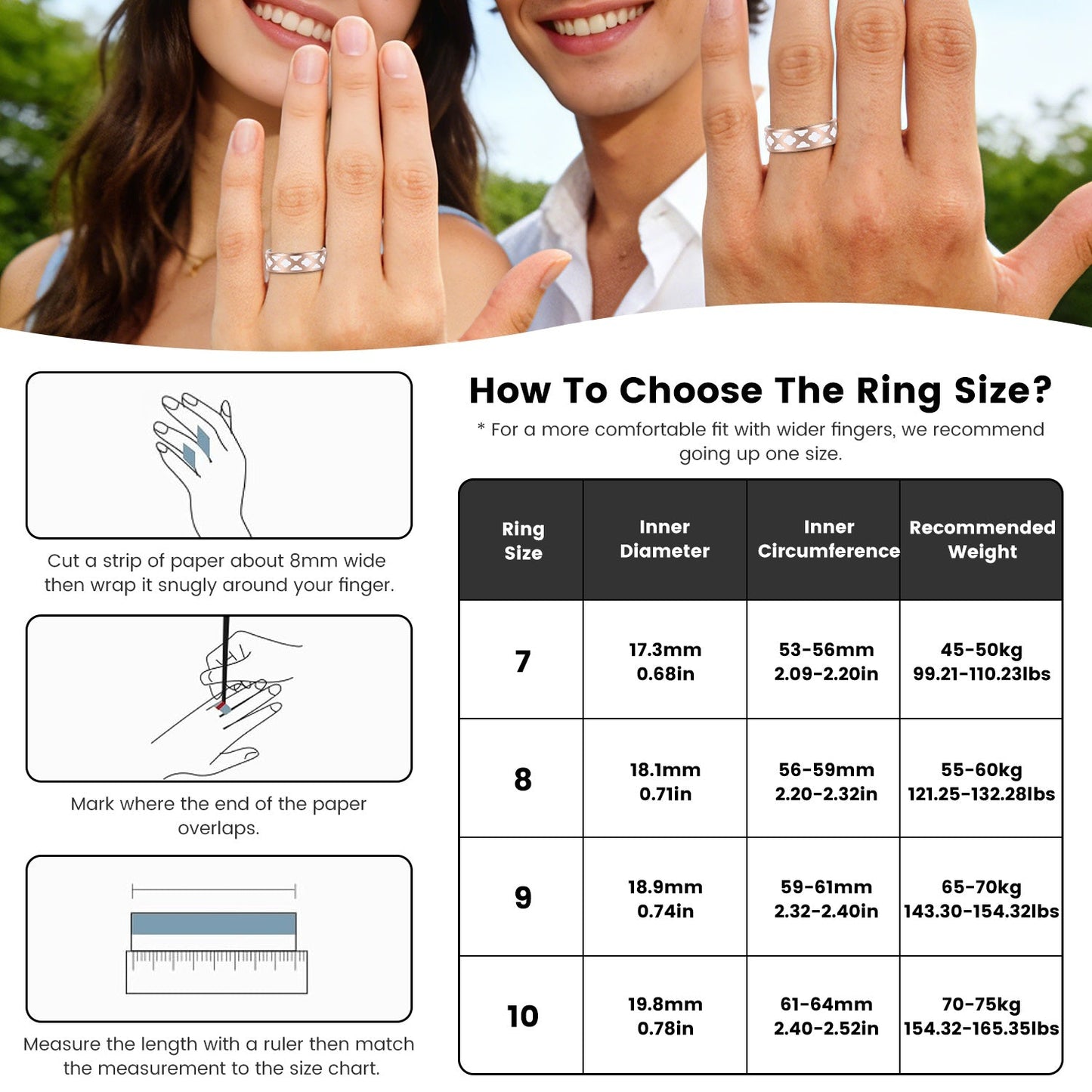 Smart Ring Health Tracker with Sleep & Fitness Monitoring