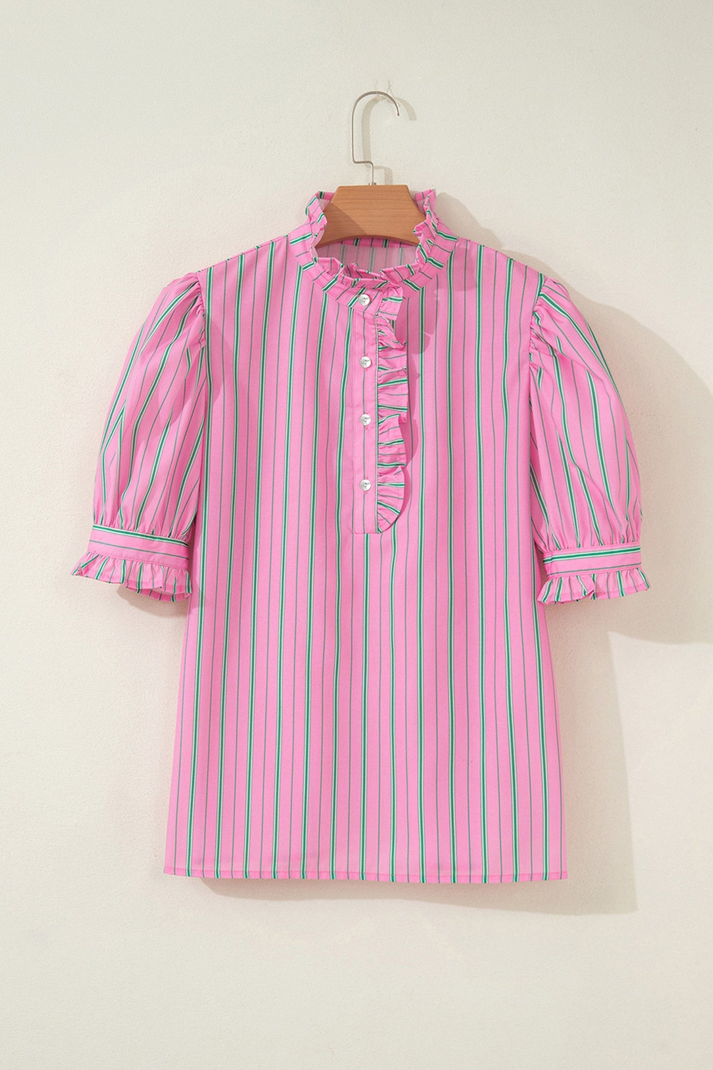 Tiffany Short Puff Sleeve Blouse